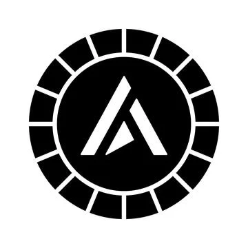 A modern hand drawn icon representing target goal concept Illustrazione stock
