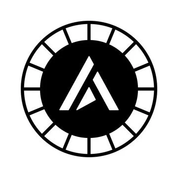 A modern hand drawn icon representing target goal concept Illustrazione stock