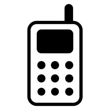 A modern hand drawn icon showing settings control panel Ilustração Stock