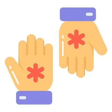 A modern hand drawn icon showing coding document script. Stock Illustration