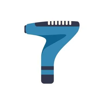 Modern handheld clothes steamer for removing wrinkles Stock Illustration