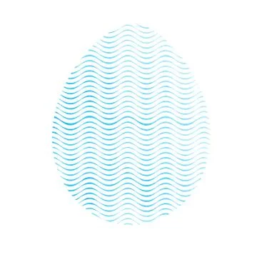 Modern Happy Easter template for greeting card or invitation design with br.. Stock Illustration