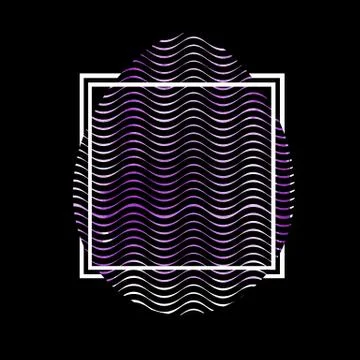 Modern Happy Easter template for greeting card or invitation design with br.. Stock Illustration