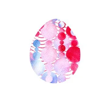 Modern Happy Easter template for greeting card or invitation design with br.. Stock Illustration