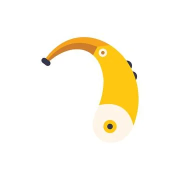 Modern hearing aid device improving hearing loss problem イラスト素材