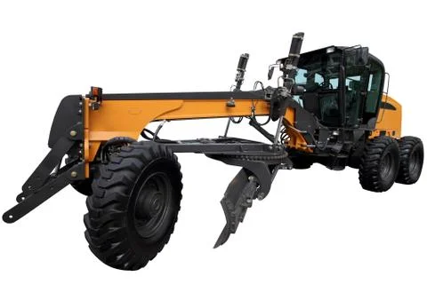 Modern heavy grader. Stock Photos