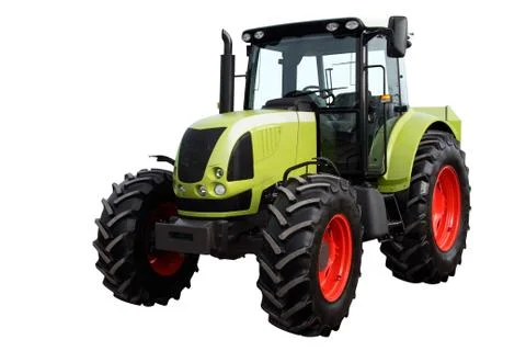 Modern heavy tractor. Stock Photos