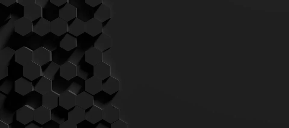 Modern hexagon shaped structure background texture Stock Illustration