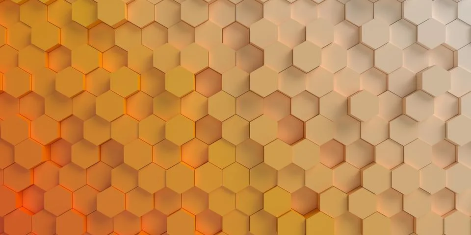 Modern hexagon shaped structure background texture Stock Illustration