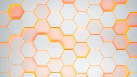 Modern hexagonal background texture pattern. Honeycombs Stock Illustration