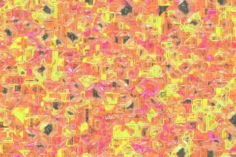 Modern hi-tech electronic pattern digital art texture background illustration Illustrazione stock