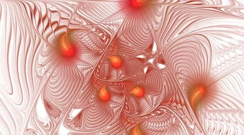 Modern high resolution flower background with large exotic looking flower イラスト素材