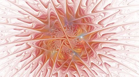 Modern high resolution flower background with large exotic looking flower Ilustración de archivo
