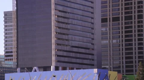 Modern High Rise Stock Footage 40030944