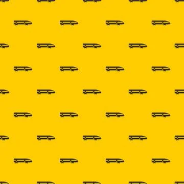 Modern high speed train pattern vector Stock Illustration