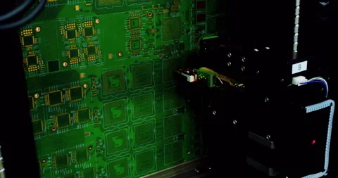 Modern high-tech production. Video stock 332990718