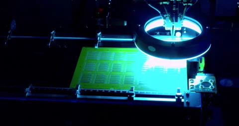 Modern high-tech production. Stock Footage 332996583