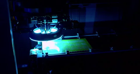 Modern high-tech production Stock Footage 332997358