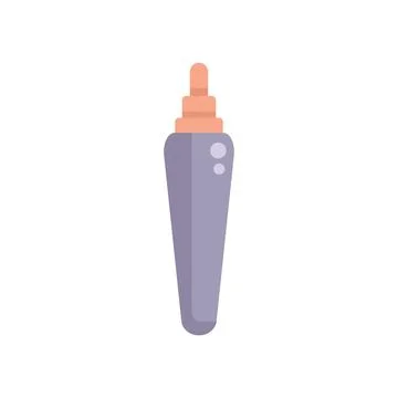 Modern highlighter pen is featuring multiple stacked tips in a gradient of Stock Illustration