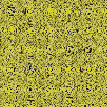 Modern hipster zigzag pattern with gold herringbone on black background for t Stock Illustration