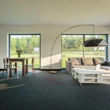 Modern home design Stock-Fotos
