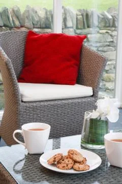 Modern home interior Stock Photos