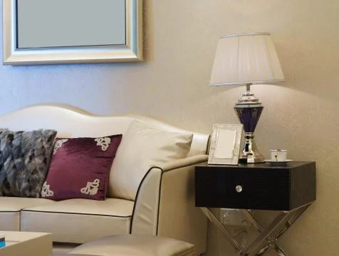 Modern home interior Stock Photos