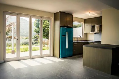 Modern home interior Stock Photos