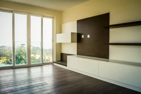 Modern home interior Stock Photos