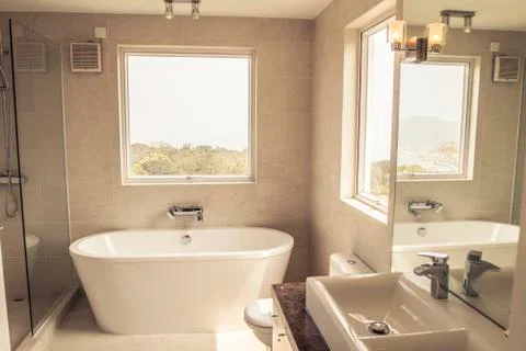 Modern home interior Stock Photos