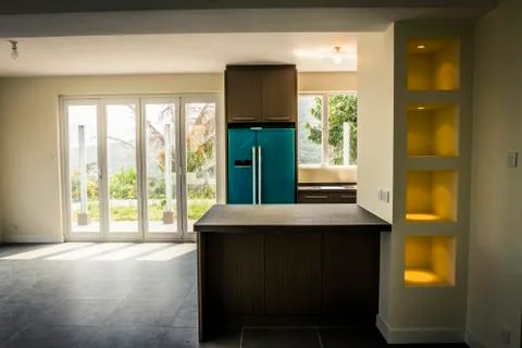 Modern home interior Stock Photos