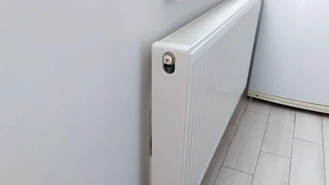 Modern Home Radiator: Efficient Heating in Style Video stock 310656519