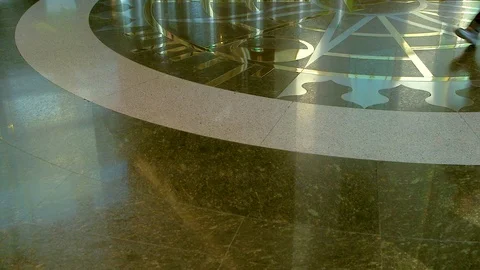 Modern Hotel Lobby Stock Footage 89578438