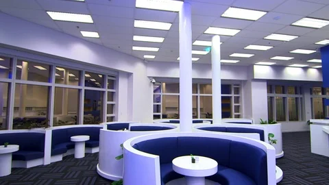 Modern Hotel Lobby Stock Footage 89578501