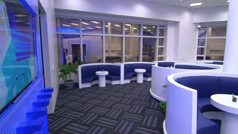 Modern Hotel Lobby Stock Footage 89578522
