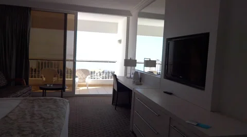 Modern hotel room Stock-Footage 34650573