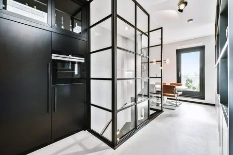 Modern house design Stock Photos