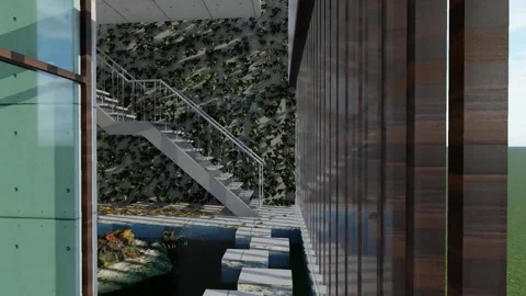 Modern House Video stock 166773427