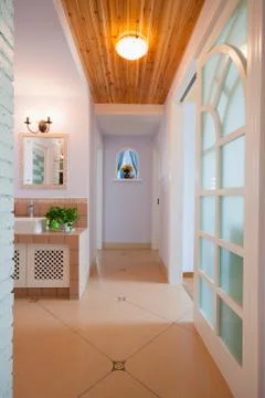 Modern house interior Stock Photos
