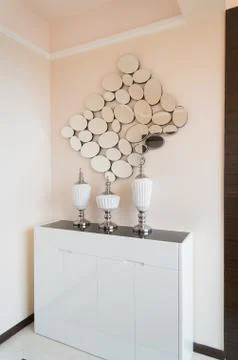Modern house interior Stock Photos