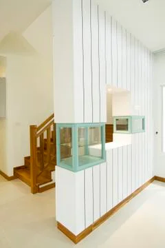 Modern house interior Stock Photos