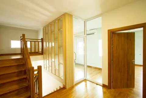 Modern house interior Stock Photos