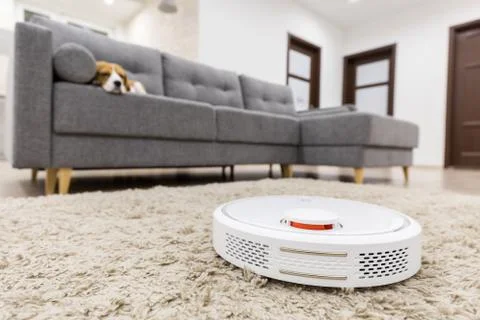 Modern housekeeping Foto stock