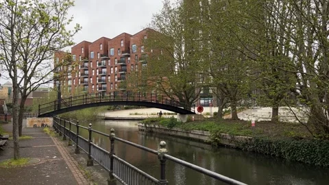 Modern housing development in the UK Stock-Footage 332090700