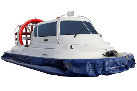 Modern Hovercraft. Stock Photos
