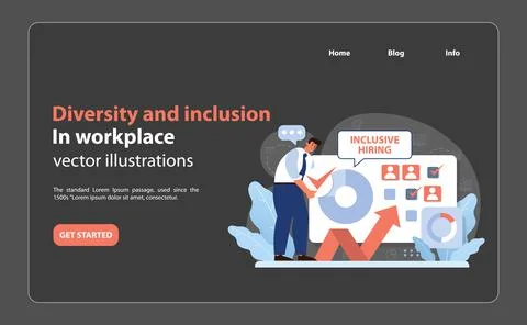 Modern HR approach. Flat vector illustration Stock Illustration