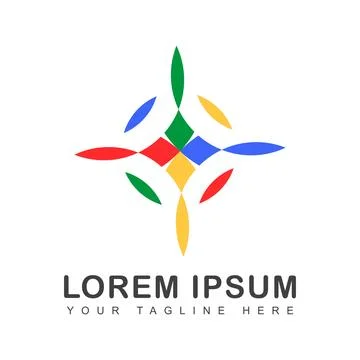 Modern icon design logo Stock Illustration