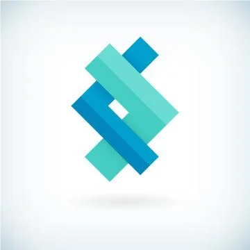 Modern icon flat design element template Illustrazione stock