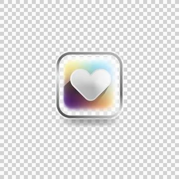 Modern icon love user interface concept design vector 스톡 일러스트