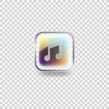 Modern icon music user interface concept design vector Illustrazione stock